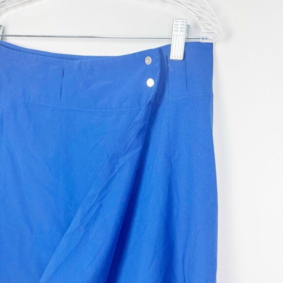 NIKE GOLF | Royal Blue Wrap Style Skirt Dri Fit Belt Loops Women’s Size 8 - Picture 2 of 8
